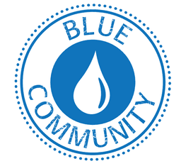 Blue Community project badge